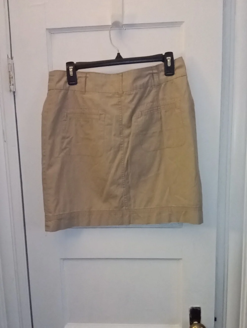 Khaki Utility Mini Skirt